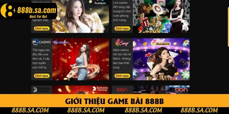 Giới thiệu game bài 888B