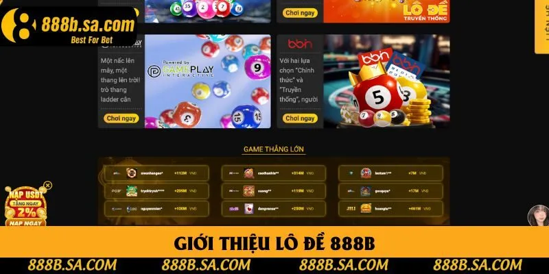 Giới thiệu lô đề 888B