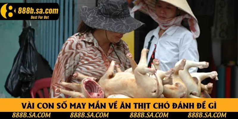Vài con số may mắn về ăn thịt chó đánh đề gì